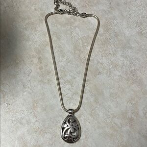 Brighton Elegant Silver Pendant Necklace